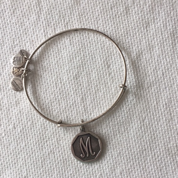 Alex and Ani Jewelry - Alex and Ani bracelet M initial